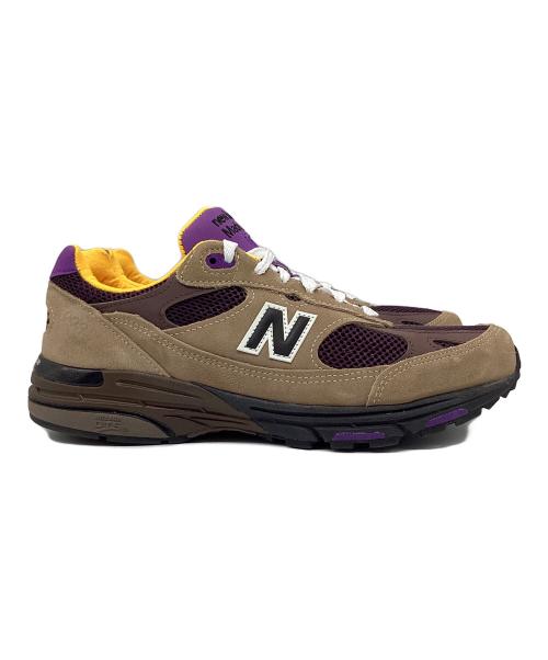 NEW BALANCE（ニューバランス）NEW BALANCE (ニューバランス) スニーカー ブラウン×パープル×イエロー サイズ:US10の古着・服飾アイテム