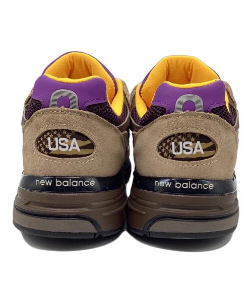 NEW BALANCE（ニューバランス）NEW BALANCE (ニューバランス) スニーカー ブラウン×パープル×イエロー サイズ:US10の古着・服飾アイテム