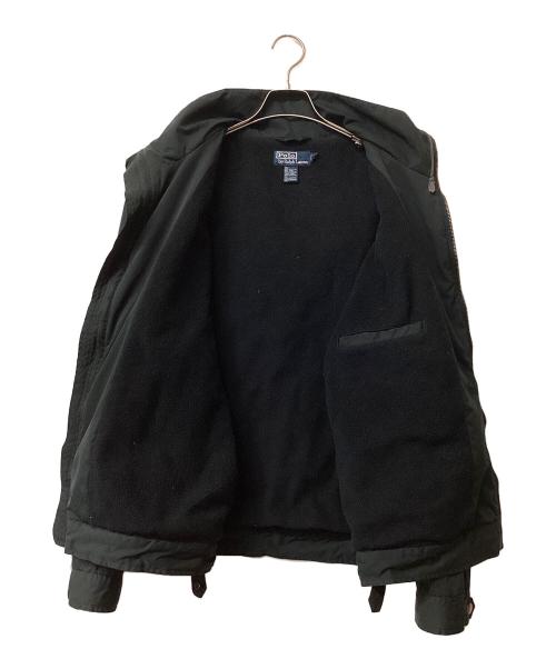 POLO RALPH LAUREN（ポロ・ラルフローレン）POLO RALPH LAUREN (ポロ・ラルフローレン) スイングトップ ブラック サイズ:XLの古着・服飾アイテム