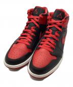 NIKEナイキ）の古着「AIR JORDAN 1 MID(エア ジョーダン 1 MID )」｜レッド×ブラック