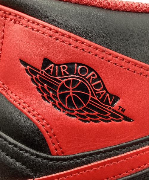NIKE（ナイキ）NIKE (ナイキ) AIR JORDAN 1 MID(エア ジョーダン 1 MID ) レッド×ブラック サイズ:30cmの古着・服飾アイテム
