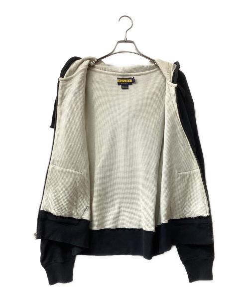 Rugby Ralph Lauren（ラグビーラルフローレン）Rugby Ralph Lauren (ラグビーラルフローレン) ジップパーカー スカル ブラック サイズ:Lの古着・服飾アイテム