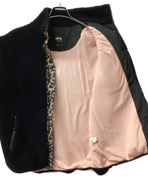 stussy（ステューシー）stussy (ステューシー) フリースジャケット ブラック サイズ:SIZE 6の古着・服飾アイテム