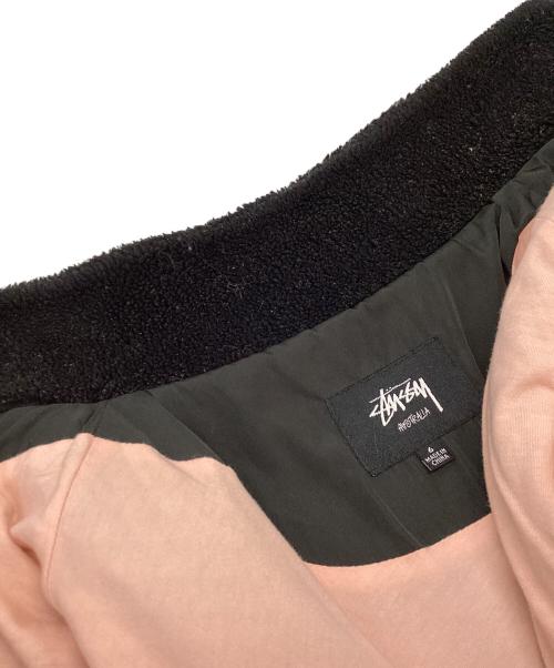 stussy（ステューシー）stussy (ステューシー) フリースジャケット ブラック サイズ:SIZE 6の古着・服飾アイテム