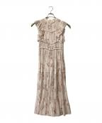 Snidelスナイデル）の古着「ノースリーブワンピース」｜ピンク