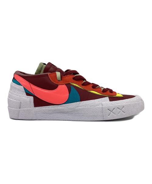 NIKE（ナイキ）NIKE (ナイキ) SACAI × KAWS BLAZER LOW レッド サイズ:27.5㎝の古着・服飾アイテム