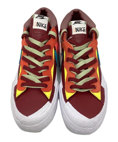 NIKE（ナイキ）NIKE (ナイキ) SACAI × KAWS BLAZER LOW レッド サイズ:27.5㎝の古着・服飾アイテム