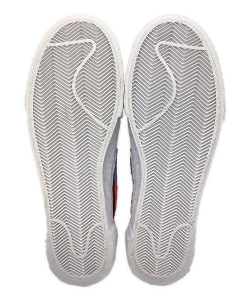 NIKE（ナイキ）NIKE (ナイキ) SACAI × KAWS BLAZER LOW レッド サイズ:27.5㎝の古着・服飾アイテム