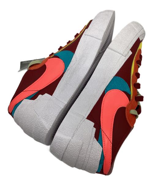 NIKE（ナイキ）NIKE (ナイキ) SACAI × KAWS BLAZER LOW レッド サイズ:27.5㎝の古着・服飾アイテム