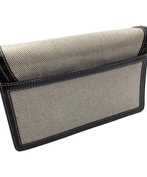 BURBERRY（バーバリー）BURBERRY (バーバリー) ショルダーバッグ ホースフェリー ブラック×カーキの古着・服飾アイテム