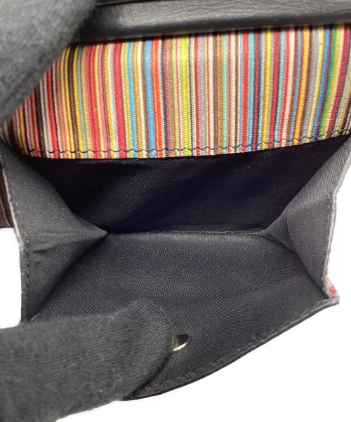 PAUL SMITH（ポールスミス）PAUL SMITH (ポールスミス) 3つ折り財布 ブラックの古着・服飾アイテム