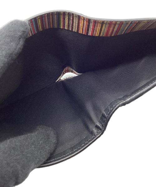 PAUL SMITH（ポールスミス）PAUL SMITH (ポールスミス) 3つ折り財布 ブラックの古着・服飾アイテム