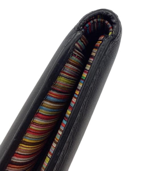 PAUL SMITH（ポールスミス）PAUL SMITH (ポールスミス) 3つ折り財布 ブラックの古着・服飾アイテム