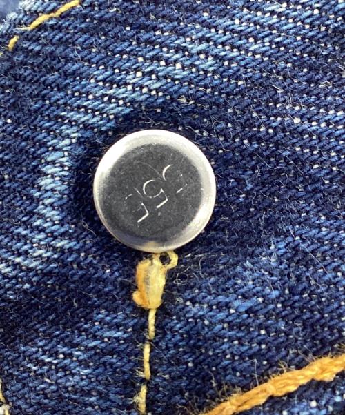 LEVI'S（リーバイス）LEVI'S (リーバイス) LEVI'S 90’ｓ USA製 BIGE バレンシア工場 ボタン裏555 ネイビー サイズ:W30　L36の古着・服飾アイテム