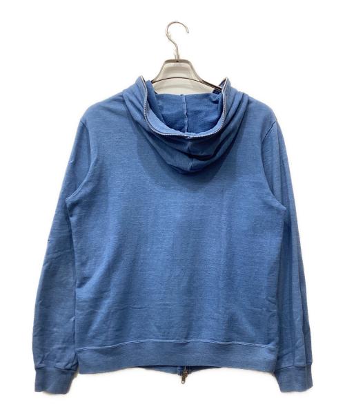 UNDERCOVER（アンダーカバー）UNDERCOVER (アンダーカバー) ジップパーカー ブルー サイズ:2の古着・服飾アイテム