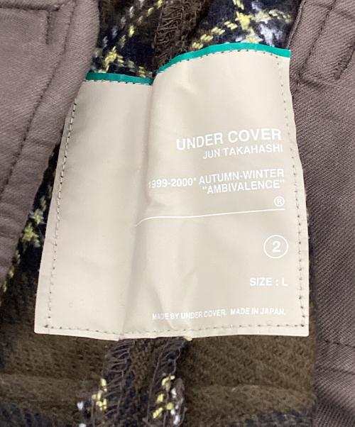 UNDERCOVER（アンダーカバー）UNDERCOVER (アンダーカバー) UNDERCOVER パンツ ブラウン サイズ:Lの古着・服飾アイテム