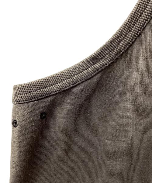 NUMBER (N)INE（ナンバーナイン）NUMBER (N)INE (ナンバーナイン) タンクトップ 穴あきスカル ブラウン サイズ:3の古着・服飾アイテム