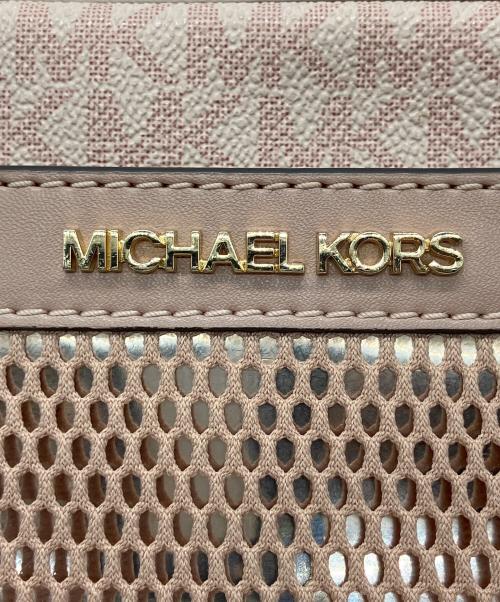 MICHAEL KORS（マイケルコース）MICHAEL KORS (マイケルコース) ショルダーバッグ ピンクの古着・服飾アイテム