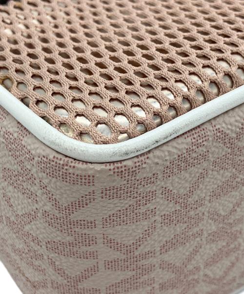 MICHAEL KORS（マイケルコース）MICHAEL KORS (マイケルコース) ショルダーバッグ ピンクの古着・服飾アイテム