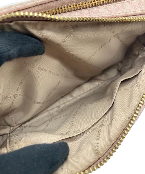 MICHAEL KORS（マイケルコース）MICHAEL KORS (マイケルコース) ショルダーバッグ ピンクの古着・服飾アイテム