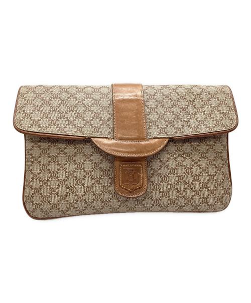 CELINE（セリーヌ）CELINE (セリーヌ) ショルダーバッグ マカダム柄 ベージュの古着・服飾アイテム