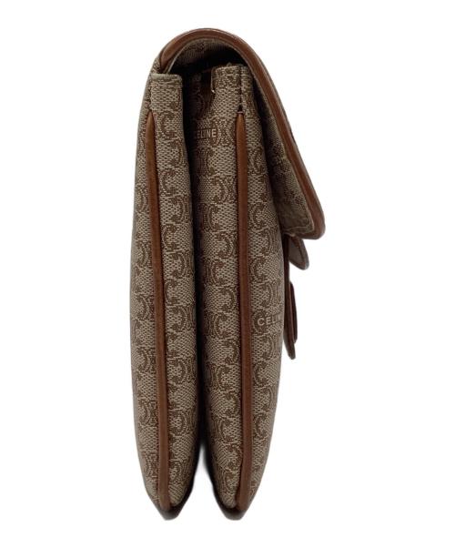CELINE（セリーヌ）CELINE (セリーヌ) ショルダーバッグ マカダム柄 ベージュの古着・服飾アイテム