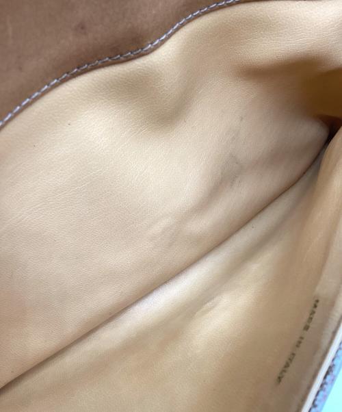 CELINE（セリーヌ）CELINE (セリーヌ) ショルダーバッグ マカダム柄 ベージュの古着・服飾アイテム