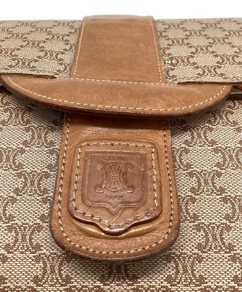 CELINE（セリーヌ）CELINE (セリーヌ) ショルダーバッグ マカダム柄 ベージュの古着・服飾アイテム