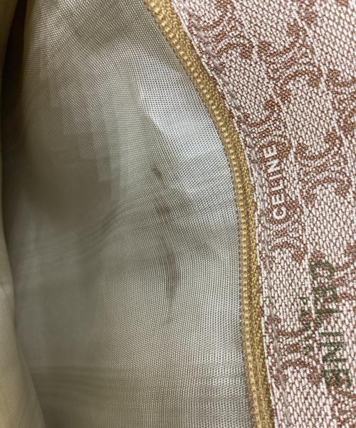 CELINE（セリーヌ）CELINE (セリーヌ) ショルダーバッグ マカダム柄 ベージュの古着・服飾アイテム