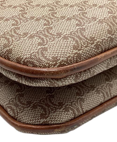 CELINE（セリーヌ）CELINE (セリーヌ) ショルダーバッグ マカダム柄 ベージュの古着・服飾アイテム