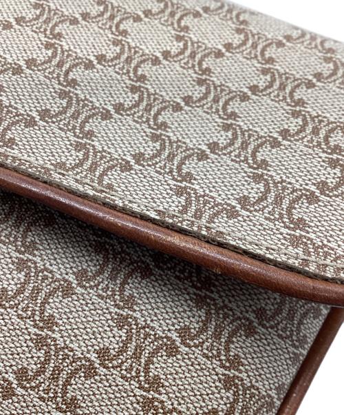 CELINE（セリーヌ）CELINE (セリーヌ) ショルダーバッグ マカダム柄 ベージュの古着・服飾アイテム