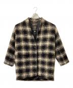 JOURNAL STANDARDジャーナルスタンダード）の古着「ミドルコート」｜ブラック×ブラウン