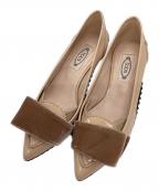 TOD'S× ALESSANDRO DELLACQUAトッズ アレッサンドロ デラクア）の古着「TOD'S× ALESSANDRO DELLACQUAパンプス」｜ピンク