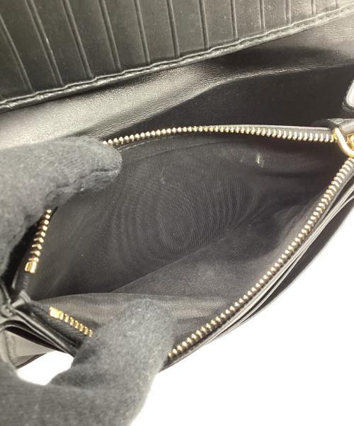 PRADA（プラダ）PRADA (プラダ) 長財布 サフィアーノ ブラックの古着・服飾アイテム