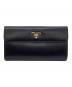 PRADA (プラダ) 長財布 サフィアーノ ブラック：15000円