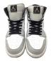 中古・古着 NIKE (ナイキ) NIKE AIR JORDAN1mid  ホワイト×グレー サイズ:US11：12000円