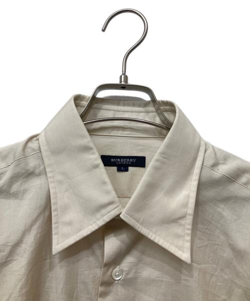 BURBERRY LONDON（バーバリーロンドン）BURBERRY LONDON (バーバリーロンドン) 長袖シャツ ベージュ サイズ:Lの古着・服飾アイテム