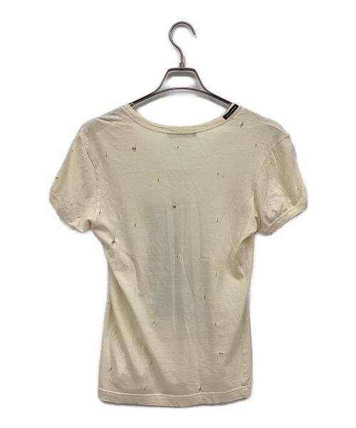 DOLCE & GABBANA（ドルチェ＆ガッバーナ）DOLCE & GABBANA (ドルチェ＆ガッバーナ) 半袖カットソー ベージュ サイズ:44の古着・服飾アイテム