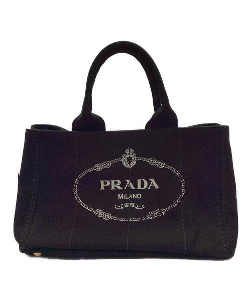 PRADA（プラダ）PRADA (プラダ) カナパ トートバッグ ブラックの古着・服飾アイテム