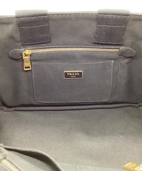 PRADA（プラダ）PRADA (プラダ) カナパ トートバッグ ブラックの古着・服飾アイテム