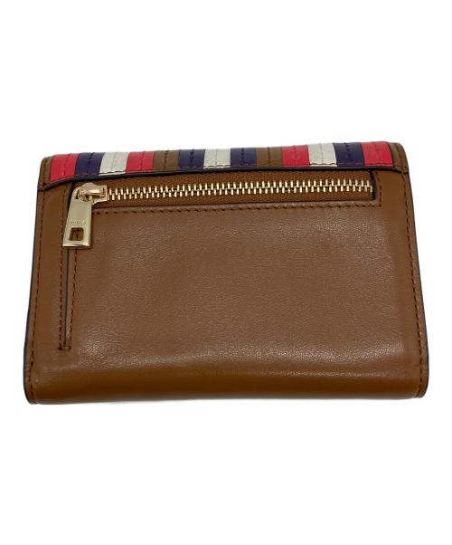 FURLA（フルラ）FURLA (フルラ) 3つ折り財布 ブラウンの古着・服飾アイテム
