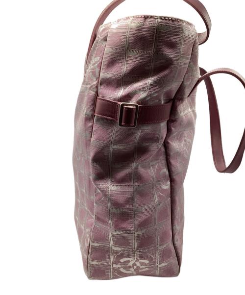 CHANEL（シャネル）CHANEL (シャネル) トートバッグ ニュートラベルライン ピンクの古着・服飾アイテム