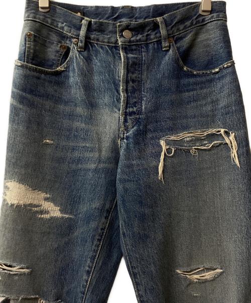 MINEDENIM（マインデニム）MINEDENIM (マインデニム) MINEDENIMダメージデニムパンツ インディゴ サイズ:7の古着・服飾アイテム