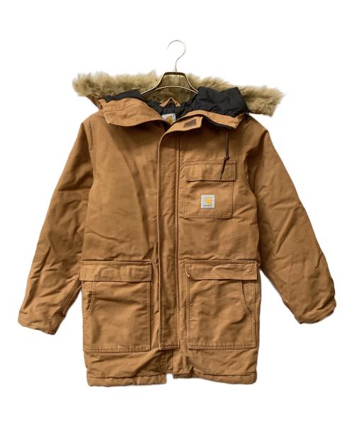 CarHartt（カーハート）CarHartt (カーハート) シベリアンパーカー ブラウン サイズ:Sの古着・服飾アイテム