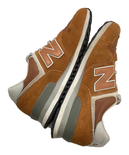 NEW BALANCE（ニューバランス）NEW BALANCE (ニューバランス) ローカットスニーカー ブラウン サイズ:28㎝の古着・服飾アイテム