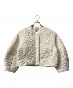 Adam et Ropeアダム エ ロペ）の古着「キルティングジャケット」｜アイボリー