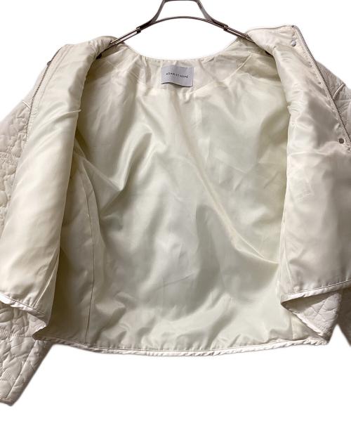 Adam et Rope（アダム エ ロペ）Adam et Rope (アダム エ ロペ) キルティングジャケット アイボリー サイズ:Freeの古着・服飾アイテム