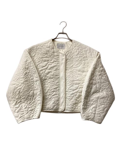 Adam et Rope（アダム エ ロペ）Adam et Rope (アダム エ ロペ) キルティングジャケット アイボリー サイズ:Freeの古着・服飾アイテム