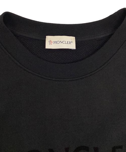 MONCLER（モンクレール）MONCLER (モンクレール) SWEATSHIRT ブラック サイズ:XSの古着・服飾アイテム