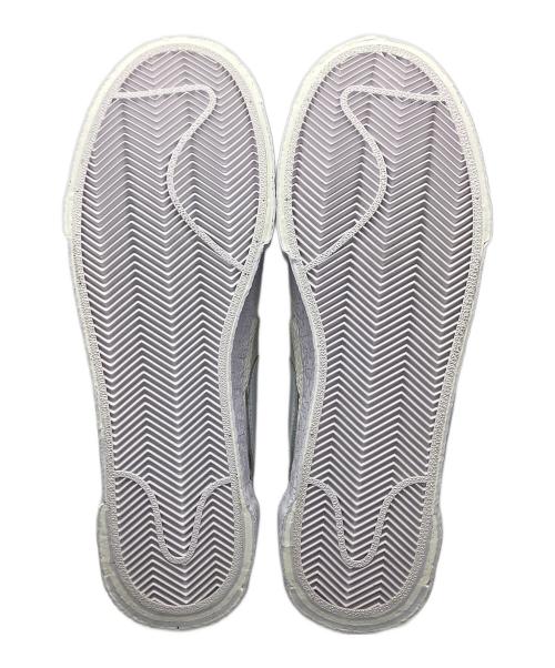 NIKE（ナイキ）NIKE (ナイキ) sacai (サカイ) sacai × Nike Blazer Low White Patent Leather ホワイト サイズ:26㎝の古着・服飾アイテム